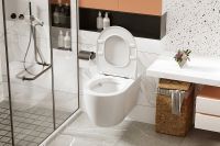 Унитаз Abber Bequem AC1105P подвесной с сиденьем Микролифт — фото 7, Унитазы