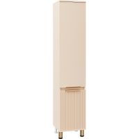 Шкаф пенал Brevita Enfida 35 R ENF-05035-030P Бежевый матовый — фото 1, Мебель для ванной