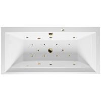 Акриловая ванна Excellent Crown Grand 190x90 WAEX.CRG19.RELAX.BR с гидромассажем — фото 1, Ванны