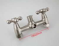 Смеситель для ванны Frap H19-5 F2619-5 универсальный Сатин — фото 2, Смеситель для ванны