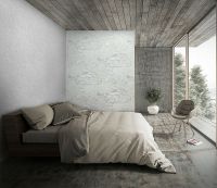 Обои Solo Loft Silver 168457-11 Винил на флизелине (1,06*10,05) Белый, Кирпич — фото 2, Обои для стен