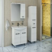 Тумба под раковину Runo Турин 65 УТ000002093 Белая — фото 2, Тумбы под раковину