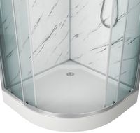 Душевая кабина Niagara Luxe 90x90 NG-7701M без гидромассажа — фото 3, Душевые кабины