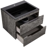 Товар: Тумба под раковину Vincea Chiara 2D 60 VMC-2C2600GS подвесная G.Stone - фото 6 Тумба под раковину Vincea Chiara 2D 60 VMC-2C2600GS подвесная G.Stone — фото 6, Тумбы под раковину