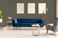 Обои Hygge Nature Hg40 005/1 Флизелин (1*10,05) Зеленый/Коричневый, Однотонные — фото 2, Обои для стен