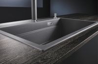 Кухонная мойка Blanco Etagon 8 Silgranit 525187 Антрацит — фото 4, Кухонные мойки