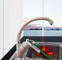 Товар: Смеситель для кухни Frap F4166-10 Светло-бежевый - фото 4 Смеситель для кухни Frap F4166-10 Светло-бежевый — фото 4, Смесители для кухни