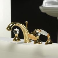 Товар: Смеситель на борт ванны Webert Karenina KA730101010 Золото - фото 2 Смеситель на борт ванны Webert Karenina KA730101010 Золото — фото 2, Смесители