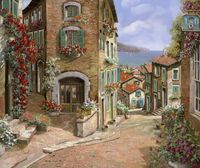 Товар: Фреска Ortograf Городской пейзаж живопись 11659 Фактура бархат FX Флизелин (3,2*2,7) Коричневый/Разноцветный, Город/Пейзаж/Живопись - фото 2 Фреска Ortograf Городской пейзаж живопись 11659 Фактура бархат FX Флизелин (3,2*2,7) Коричневый/Разноцветный, Город/Пейзаж/Живопись — фото 2, Фрески