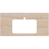 Столешница под раковину Kerama Marazzi Plaza Modern Риальто 100 PL2.SG560420R\100 Песочная — фото 1, Столешницы под раковину