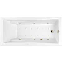 Акриловая ванна Whitecross Palace 170x75 0104.170075.100.RELAX.BR с гидромассажем — фото 1, Ванны
