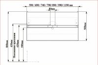 Товар: Тумба с раковиной SanVit Сити 100 ksity100 в цвете Ral подвесная Белая глянцевая - фото 6 Тумба с раковиной SanVit Сити 100 ksity100 в цвете Ral подвесная Белая глянцевая — фото 6, Тумбы с раковиной