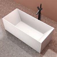 Ванна из искусственного камня Abber Stein 170x75 AS9602 без гидромассажа — фото 1, Ванны из искусственного камня