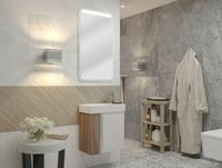 Тумба под раковину Aquaton Вита 45 1A221401VTD70 подвесная Белая Ясень шимо — фото 8, Тумбы под раковину