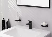 Смеситель для раковины Hansgrohe Logis 71107670 Черный матовый — фото 2, Смесители