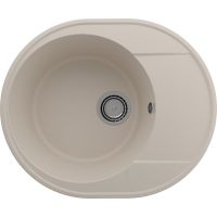 Кухонная мойка Ulgran Quartz Nora 585-02 Лен — фото 1, Кухонные мойки