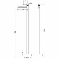 Смеситель для раковины Aquatek Европа AQ1309CR Хром — фото 3, Смесители