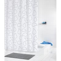 Штора для ванны Ridder Gota 200х180 Белая — фото 2, Аксессуары для туалета