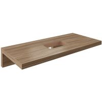 Столешница под раковину Ravak Formy L 120 X000000838 Темный орех — фото 1, Столешницы под раковину