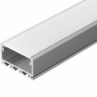 Профиль алюминиевый Arlight 027737 накладной Серебристый — фото 1, Профили для светодиодных лент