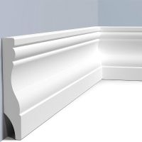 Плинтус HIWOOD B95 2000x94,5x17 мм — фото 1, Плинтуса напольные