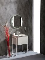 Тумба под раковину Boheme Armadi Art Vallessi 60 837-060-W подвесная White — фото 3, Мебель для ванной