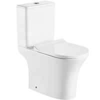 Унитаз компакт Olive's Sierra SR31126DP с бачком и сиденьем Микролифт — фото 1, Напольные унитазы