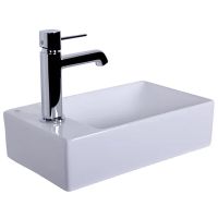 Товар: Раковина Orange 38 R B05-375RW Белая глянцевая - фото 6 Раковина Orange 38 R B05-375RW Белая глянцевая — фото 6, Мини-раковины