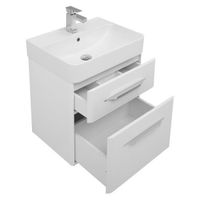 Тумба с раковиной Aquanet Виченца 60 212665 Белая — фото 5, Тумбы с раковиной