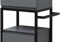 Полотенцедержатель для пенала Allen Brau Priority Черный браш арт-1.31008.BB — фото 4, Полотенцедержатели