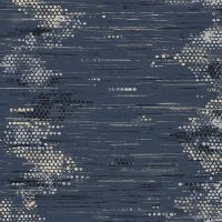 Обои Accento Meet Point 285309 Винил на флизелине (1,06*10,05) Синий/Золото, Геометрия/Горох/Линии — фото 1, Обои для стен