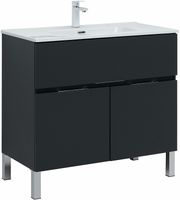Товар: Тумба под раковину Aquanet Алвита New 90 303911 Антрацит - фото 1 Тумба под раковину Aquanet Алвита New 90 303911 Антрацит — фото 1, Тумбы под раковину