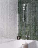 Керамическая плитка Kerama Marazzi Сеттиньяно белый грань глянцевый 19075 настенная 9,9х20 см — фото 2, Керамическая плитка