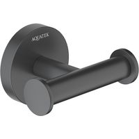 Товар: Двойной крючок Aquatek Оберон AQ4202MB Черный матовый - фото 1 Двойной крючок Aquatek Оберон AQ4202MB Черный матовый — фото 1, Крючки для полотенец