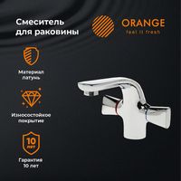 Товар: Смеситель для раковины Orange Lotos M32-021cr Хром - фото 5 Смеситель для раковины Orange Lotos M32-021cr Хром — фото 5, Смесители