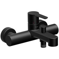 Смеситель для ванны Ravak Puri PU 022.21/150 X070192 Черный матовый — фото 1, Смеситель для ванны