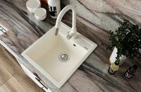 Кухонная мойка Florentina Липси-460 20.280.B0460.306 Капучино — фото 3, Кухонные мойки