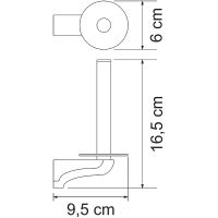 Товар: Держатель запасного рулона WasserKRAFT Kammel K-8397 Хром - фото 3 Держатель запасного рулона WasserKRAFT Kammel K-8397 Хром — фото 3, Держатели для запасных рулонов
