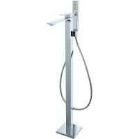 Смеситель для ванны Orange Lutz M04-336cr Хром — фото 1, Смесители напольные