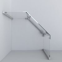 Душевой уголок Vincea Stresa 100х100 VSP-1S100CLGM профиль Вороненая сталь стекло прозрачное — фото 5, Душевые уголки трапеция