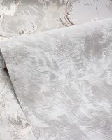 Обои Accento Alice 287198 Винил на флизелине (1,06*10,05) Серый/Коричневый, Штукатурка — фото 3, Обои для стен