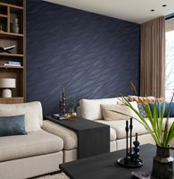 Обои RASCH Sky Lounge 608076 Винил на флизелине (0,53*10,05) Синий, Абстракция — фото 4, Обои для стен