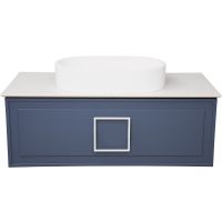 Товар: Тумба под раковину La Fenice Cubo 100 FNC-01-CUB-BG-100 подвесная Синяя матовая - фото 1 Тумба под раковину La Fenice Cubo 100 FNC-01-CUB-BG-100 подвесная Синяя матовая — фото 1, Мебель для ванной