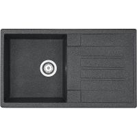 Кухонная мойка Aquaton Верона 86 1A710032VR210 Графит — фото 1, Кухонные мойки