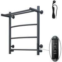 Товар: Электрический полотенцесушитель Тругор Пэк сп 5 П 60х50 с полкой Графит - фото 1 Электрический полотенцесушитель Тругор Пэк сп 5 П 60х50 с полкой Графит — фото 1, Электрические полотенцесушители