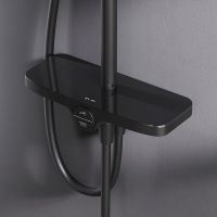 Душевая система AM.PM Like F0780222 Черная матовая — фото 10, Душевые стойки