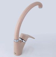 Смеситель для кухни Frap F4166-9 Песочный — фото 3, Смесители для кухни