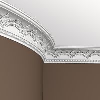 Карниз гибкий Европласт 1.50.183 2000x96x84 мм — фото 2, Карнизы