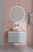 Тумба под раковину Allen Brau Infinity 100 1.21003.PWM подвесная Папирус матовый — фото 28, Тумбы под раковину