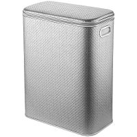 Товар: Корзина для белья Geralis PHH-B Punto Серебро, кант Хром, стандартная - фото 1 Корзина для белья Geralis PHH-B Punto Серебро, кант Хром, стандартная — фото 1, Корзины для белья